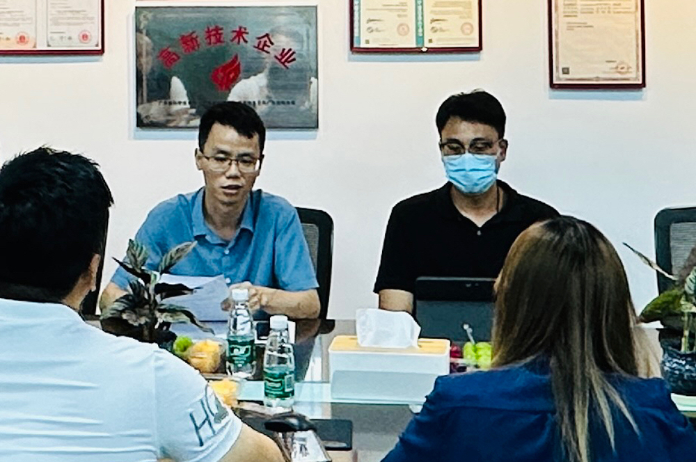 佛山市生態(tài)環(huán)境局、佛山市生態(tài)環(huán)境局順德分局領(lǐng)導(dǎo)蒞臨廣碧調(diào)研指導(dǎo)(圖2)